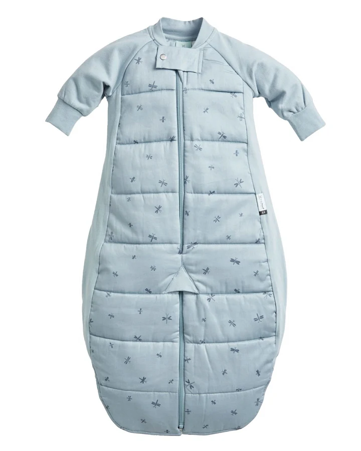 Schlafsack Baby Winter "ergoSleepSuit" dragonflies Gr. 3-12 Monate