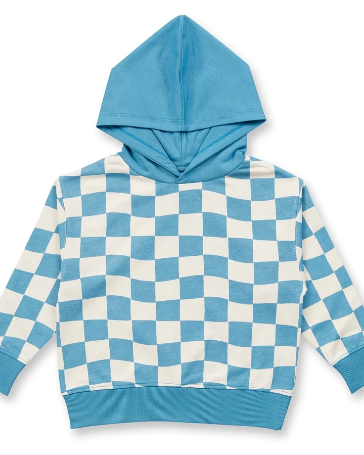 Sense Organics Kinder Pullover mit Kapuze dusty blue Gr.92 (18-24 Monate)