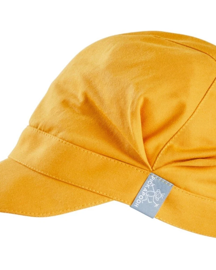 Pickapooh Baby und Kinder Schirmmütze golden yellow UV-60 Gr.48