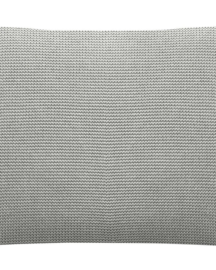 Kissenbezug 40x60 cm Bio Baumwolle vanilla-grey-melange Mit Reißverschluss