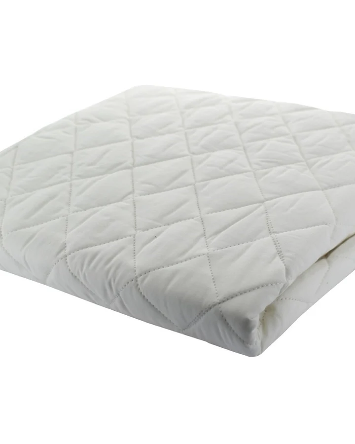 Wechselüberzug Bio-Baumwolle für Beistellbett weiß Gr. 80 x 42 x 4 cm