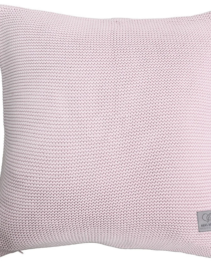 Kissenbezug 40x40 cm Bio-Baumwolle, rose Mit Reißverschluss