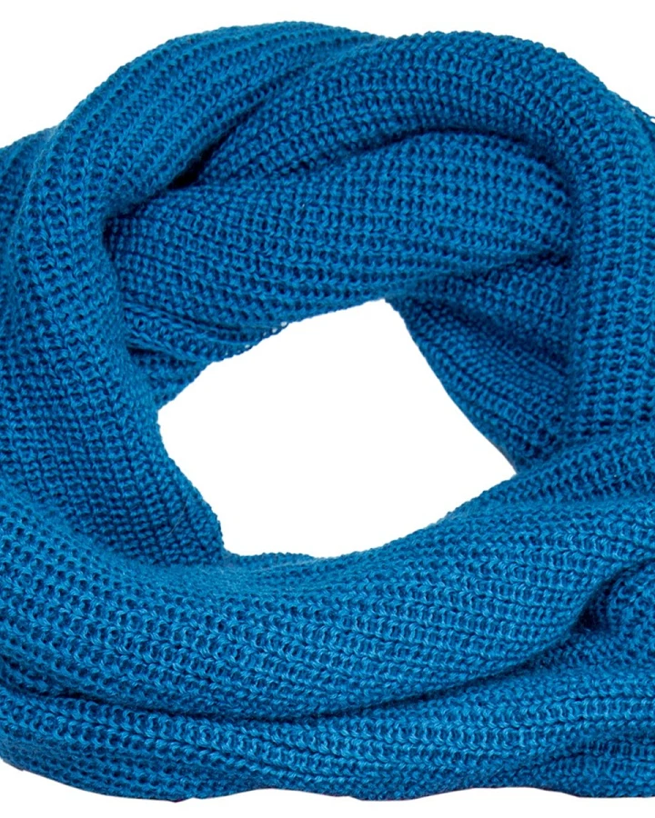 Pickapooh Kinder Schlauchschal Wolle Seide ocean One Size