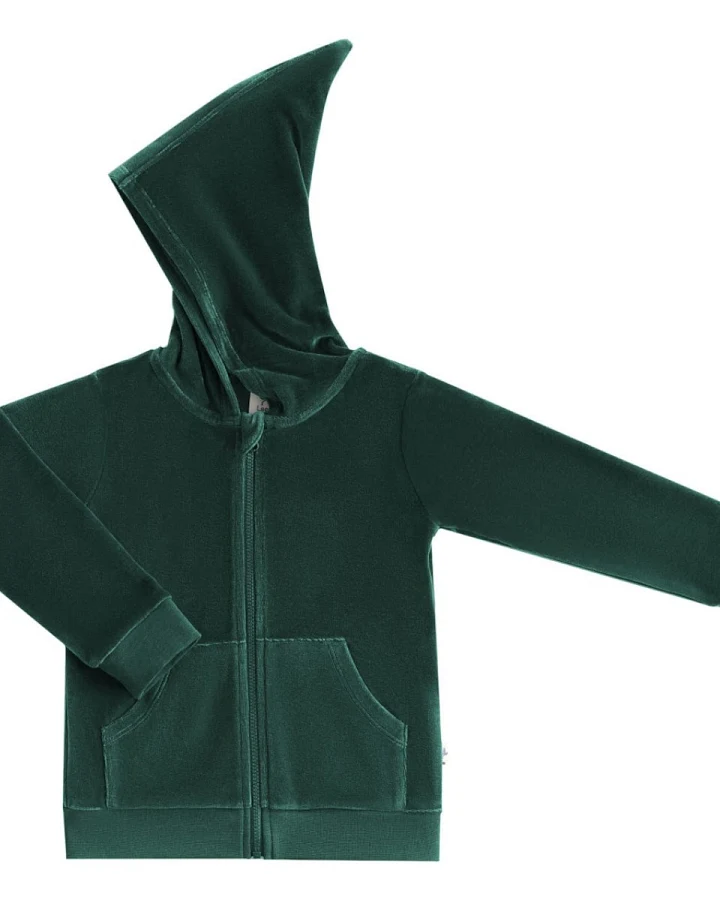 Baby und Kinder Jacke mit Kapuze Nicky Tanne Gr.74/80