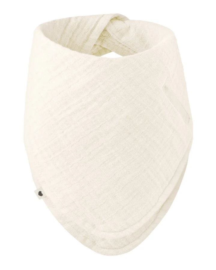 BIBS Dreieckstuch Bandana Bio-Baumwolle Musselin Bib Ivory Onesize Maße 27 x 27 cm