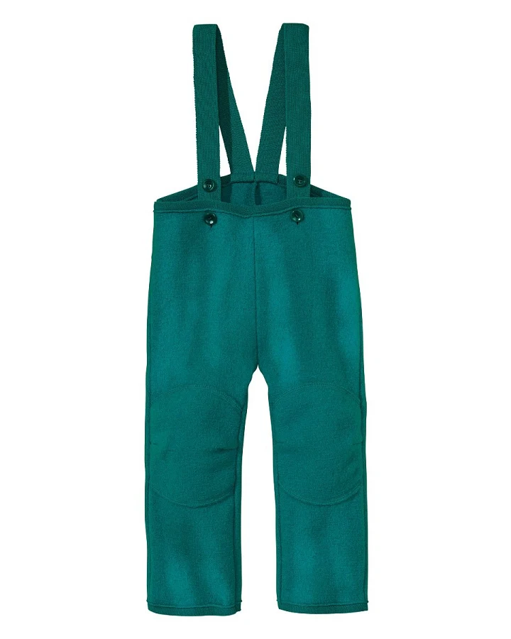 Disana Kinder Latzhose Bio-Merinowolle Walk pacific Gr. 98/104