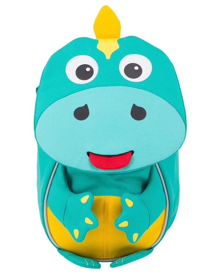 Affenzahn Kindergartenrucksack Kleiner Freund "Daniel Dinosaurier" grün Maße 17 x 25 x 11 cm