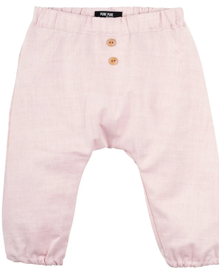 PURE PURE by Bauer Baby Hose Erdbeercreme Gr.68
