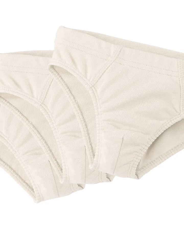 Jungen Slip Bio-Baumwolle 3er Set "pure basic" Gr. 98/104