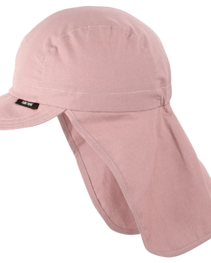 PURE PURE by Bauer Baby und Kinder Sonnenschutz Mütze UV 10 strawberry Gr.47