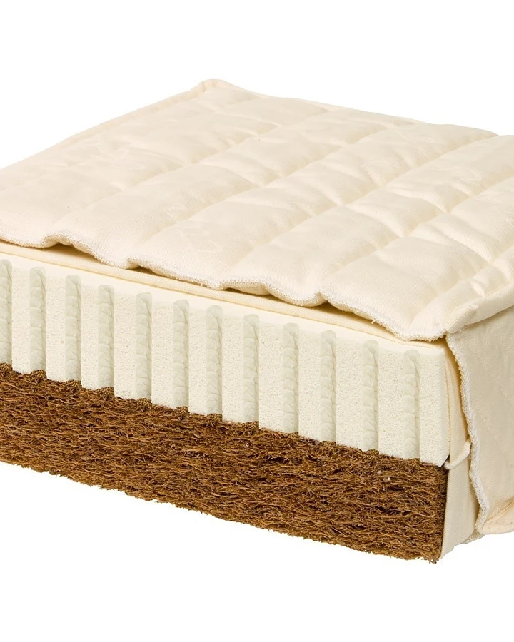 4 Schicht Bio-Naturlatex-Kokos-Wendematratze Vario comfort 90 x 190 cm