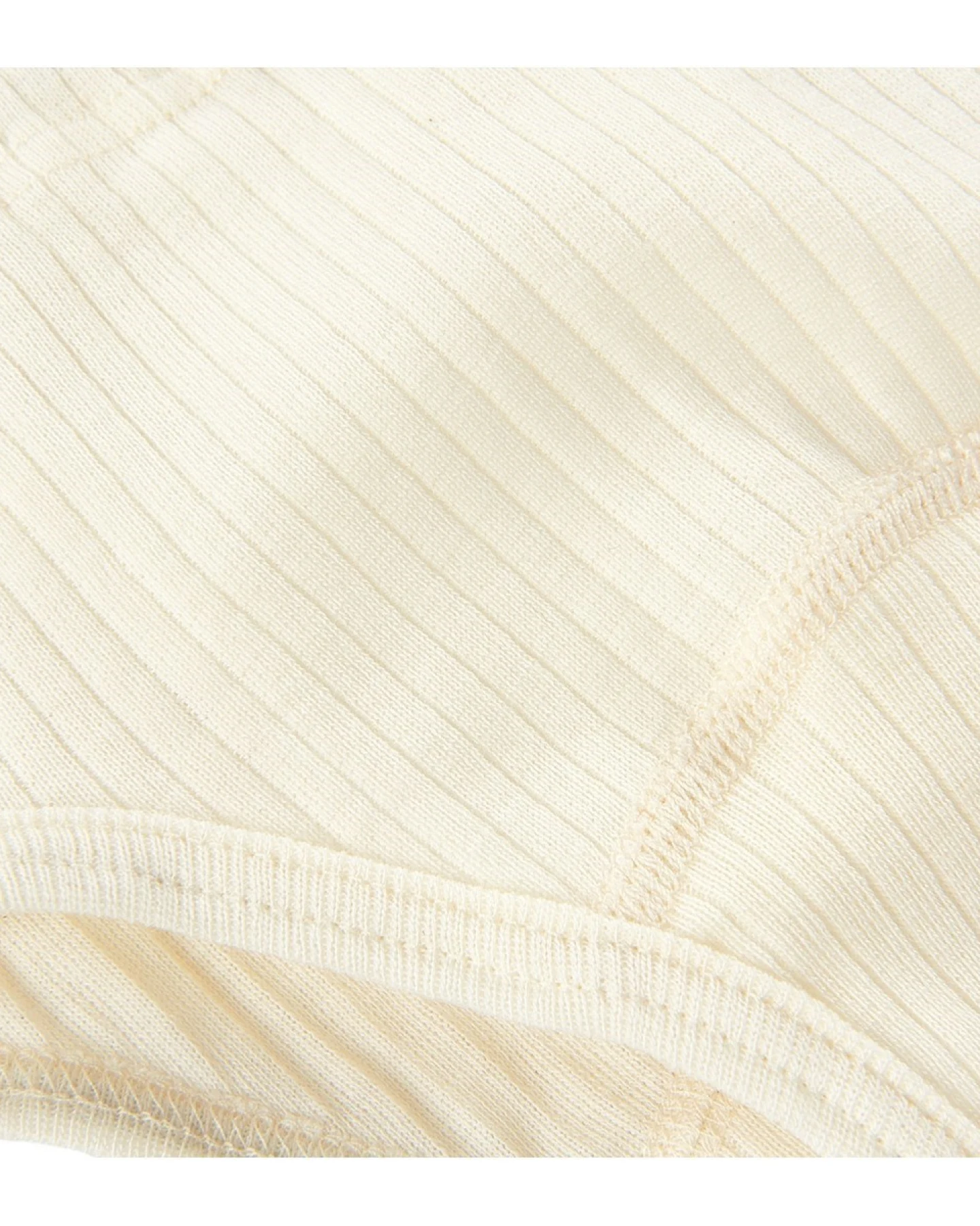 Cosilana Kinderslip Baumwolle-Wolle-Seide natur Gr.92 – Ansicht 2