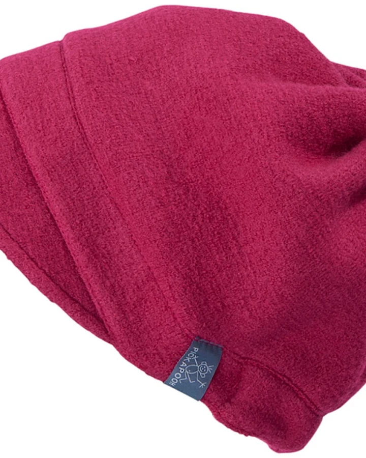 Pickapooh Baby und Kinder Schirmmütze Luna Bio Schurwolle Walk pink Gr.48