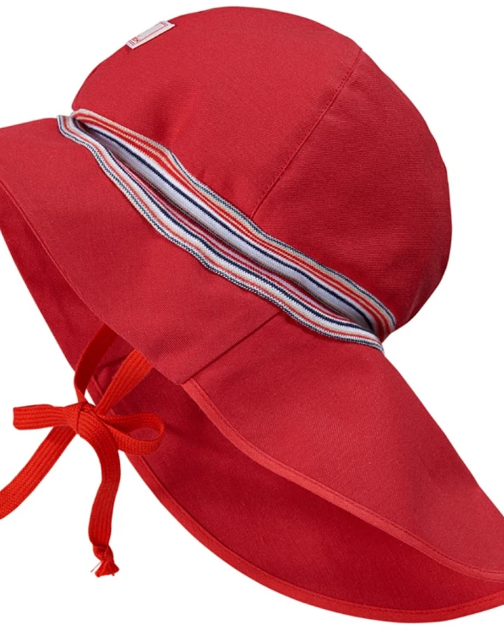 Pickapooh Baby und Kinder Mütze Feuerwehr Strick UV-80 rot Gr.48