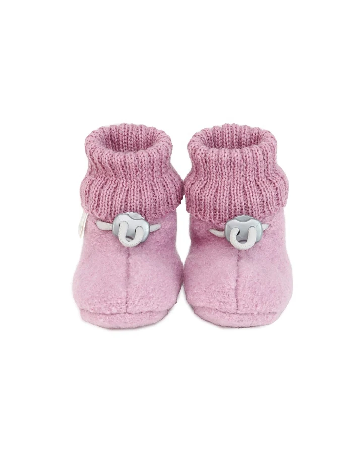 Baby Trageschuhe Schurwollwalk rosa Gr.16/17