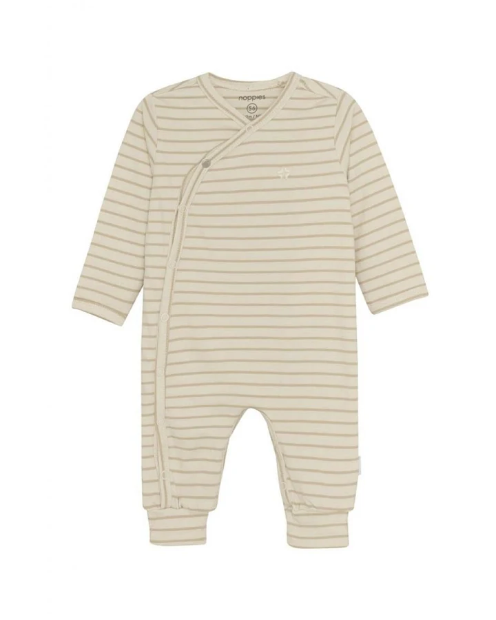 Strampler Nolan Stripe pattern off white Gr. 44