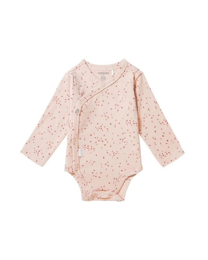 Wickelbody Norsik rose smoke print Gr. 50