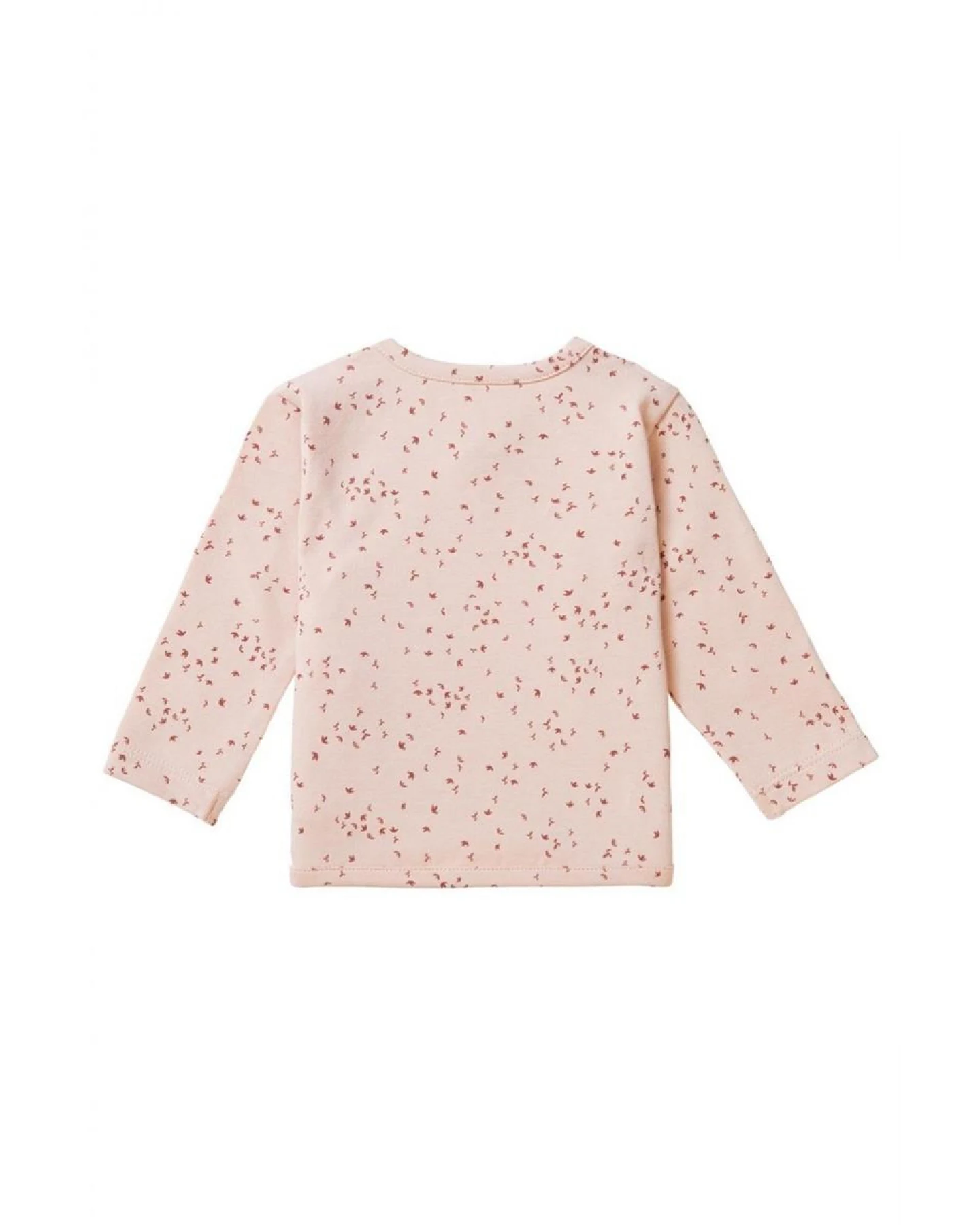 Wickelshirt Langarm Nantes rose smoke print Gr. 44 – Ansicht 2