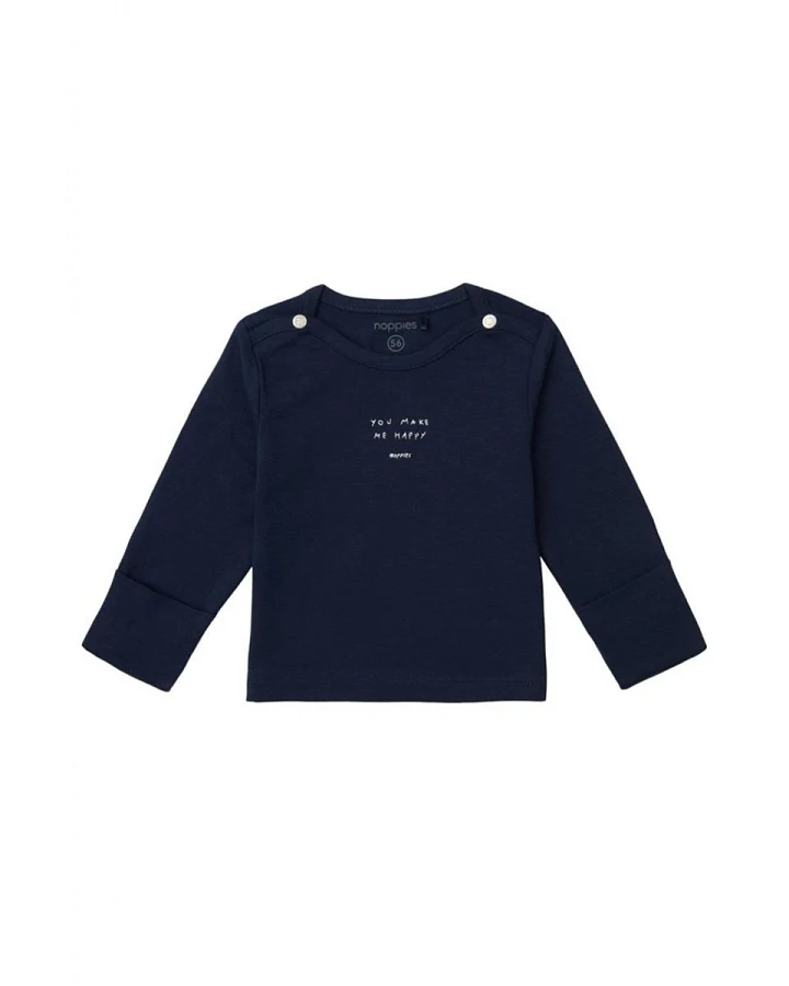 Langarmshirt Neisse black iris Gr. 56
