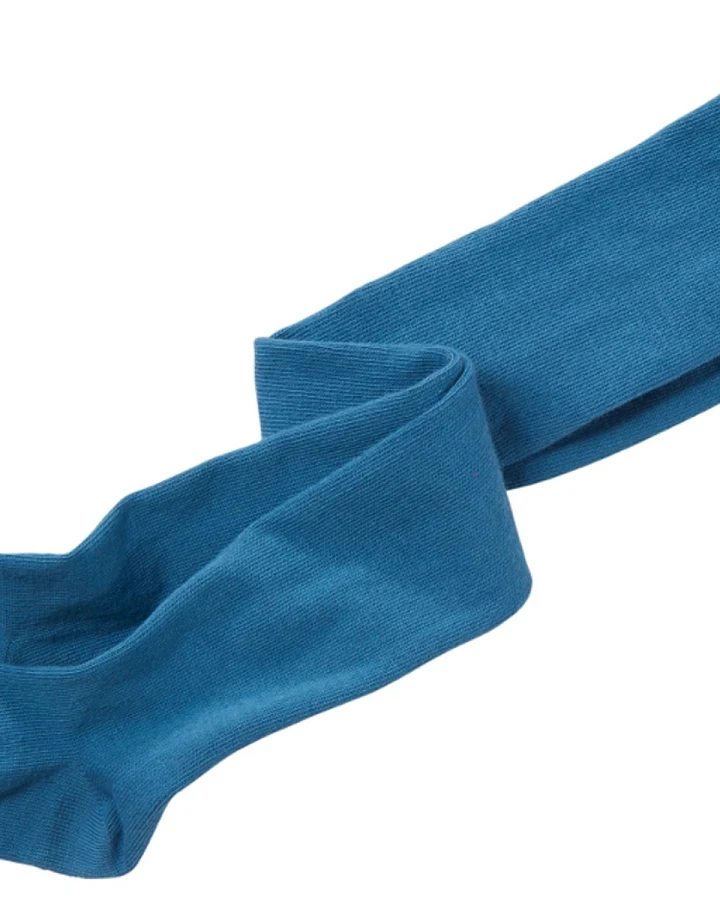Feine Kinder Strumpfhose Baumwolle (kbA) polarblau Gr.1-2