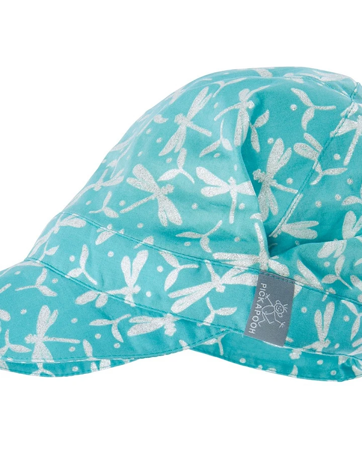 Pickapooh Baby und Kinder Schirmmütze Libelle slate green Gr.48
