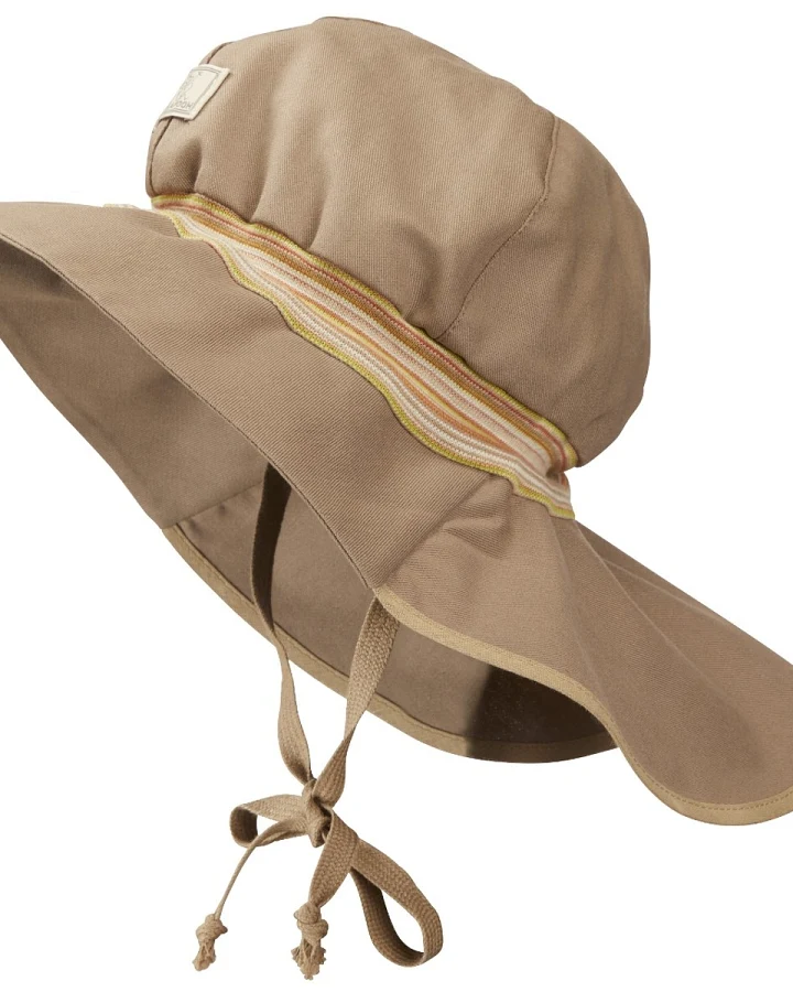 Pickapooh Baby und Kinder Mütze Feuerwehr Strick UV-40 taupe Gr. 48
