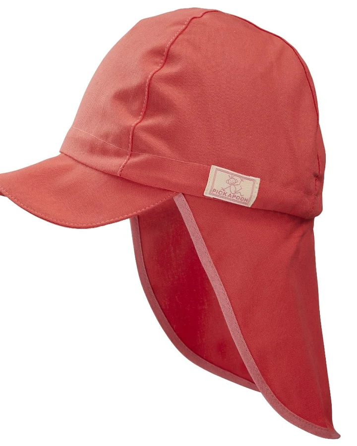 Pickapooh Kinder Sonnenschutz Mütze Legionär UV 40 cayenne Gr.48