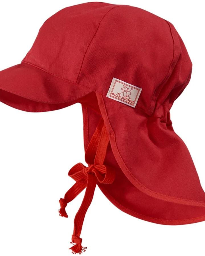 Pickapooh Baby und Kinder Mütze UV-80 rot Gr.52