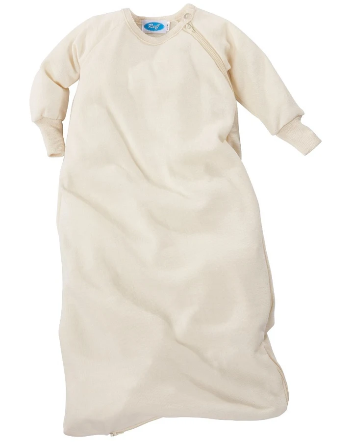 Schlafsack Baby Wolle Seide natur Gr.50/56 (50 cm)