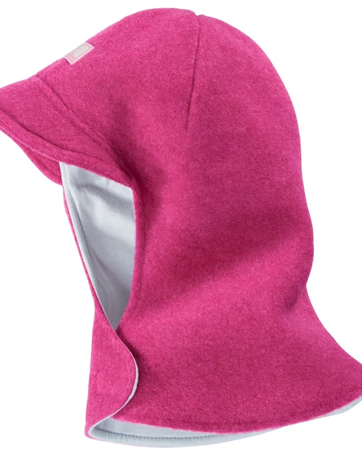 Pickapooh Baby und Kindermütze "Otto" Bio Schurwolle fuchsia Gr.48