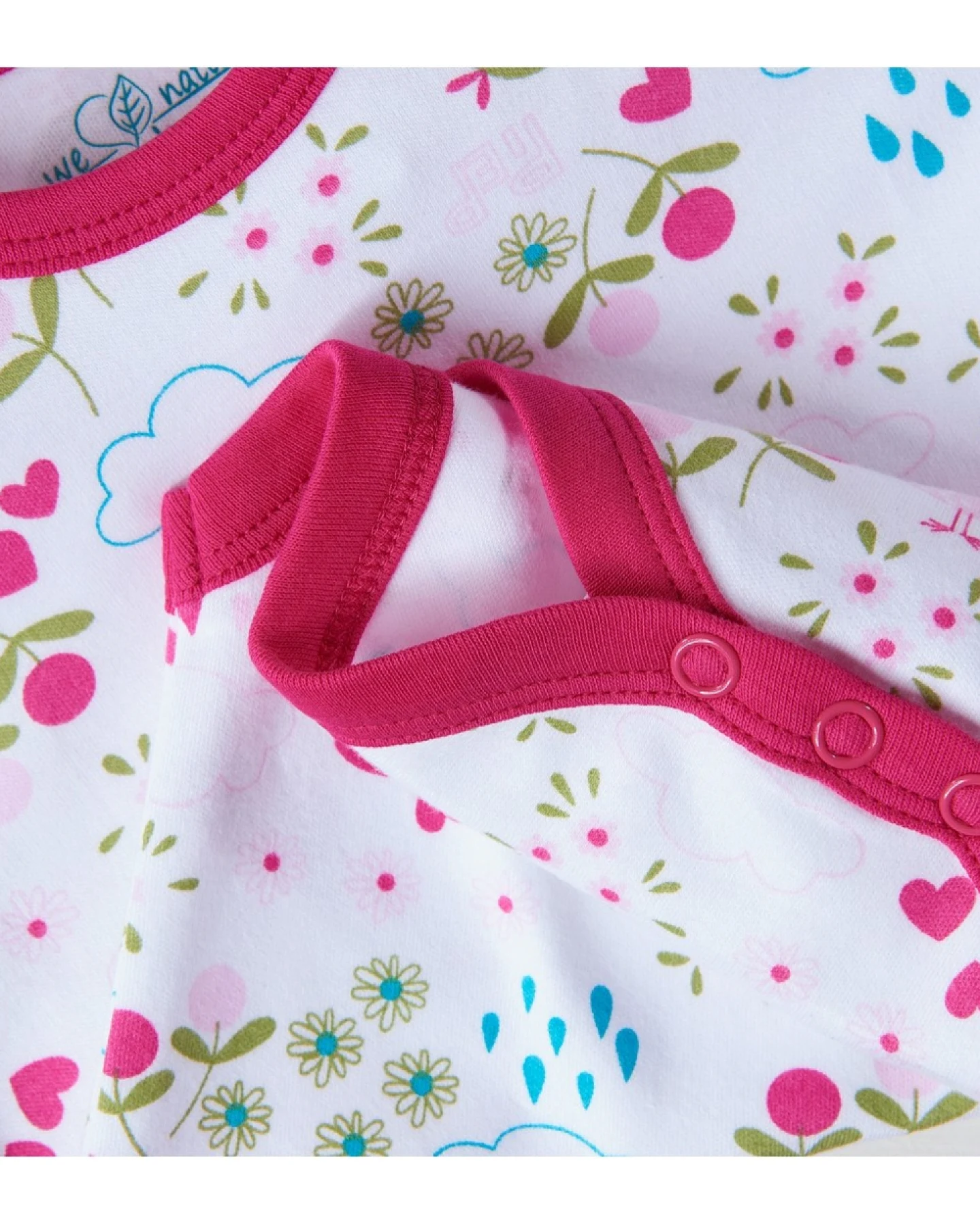 Baby Langarmbody Bio-Baumwolle Birds Gr. 74/80 – Ansicht 2