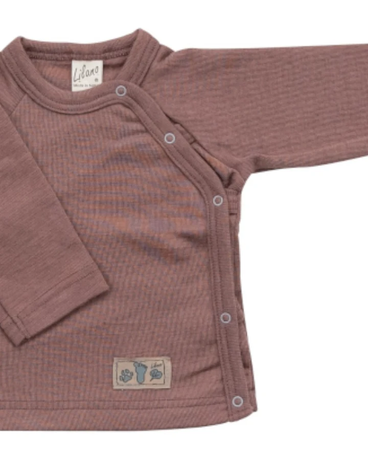 Lilano Baby Jacke Wolle Seide mauve Gr.56