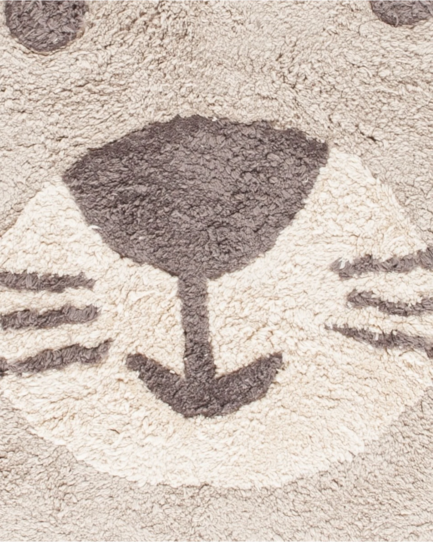 Kinderteppich Bio-Baumwolle "Löwe" Durchmesser 100 cm – Ansicht 2
