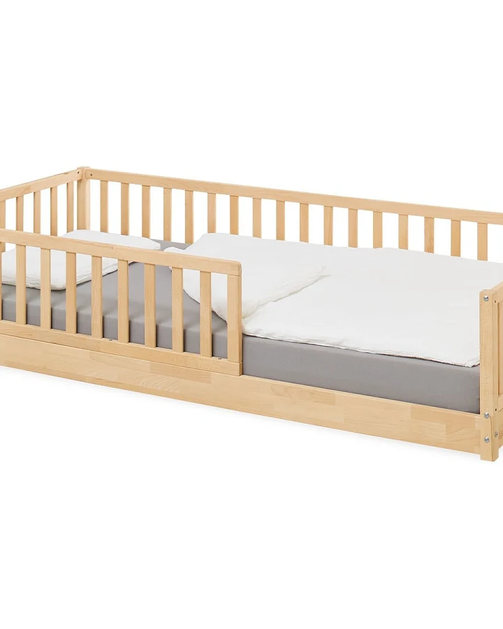 Pinolino Bodenbett "Evi", Buche massiv unbehandelt; 90 x 200 cm