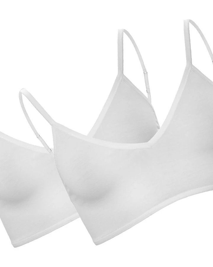 Living Crafts Bustier "Tamilla", 2er-Pack, offwhite Gr. S