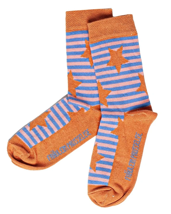 Kinder Socken Stern "Cinnamon stars" Gr.23-26
