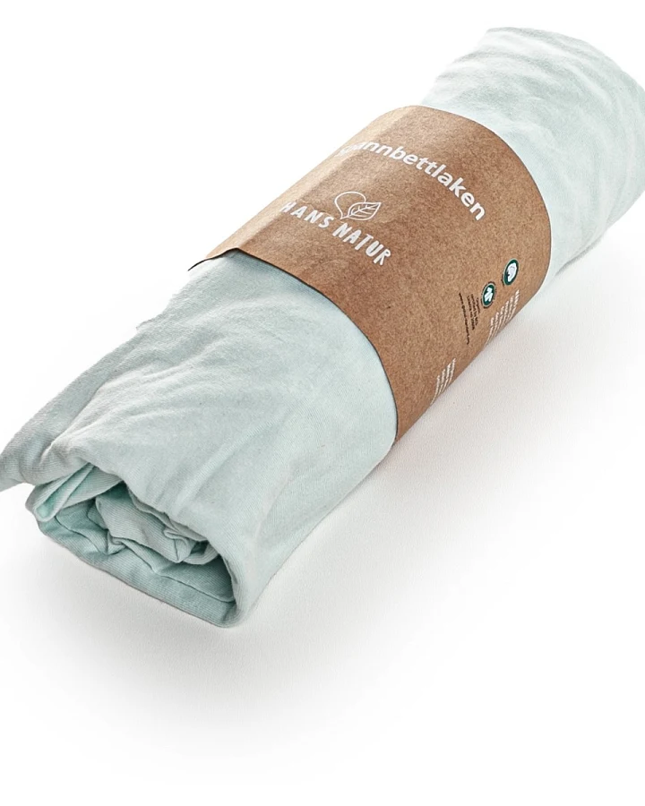 Spannbettlaken Bio-Baumwolle mint 60x120 cm / 70x140 cm