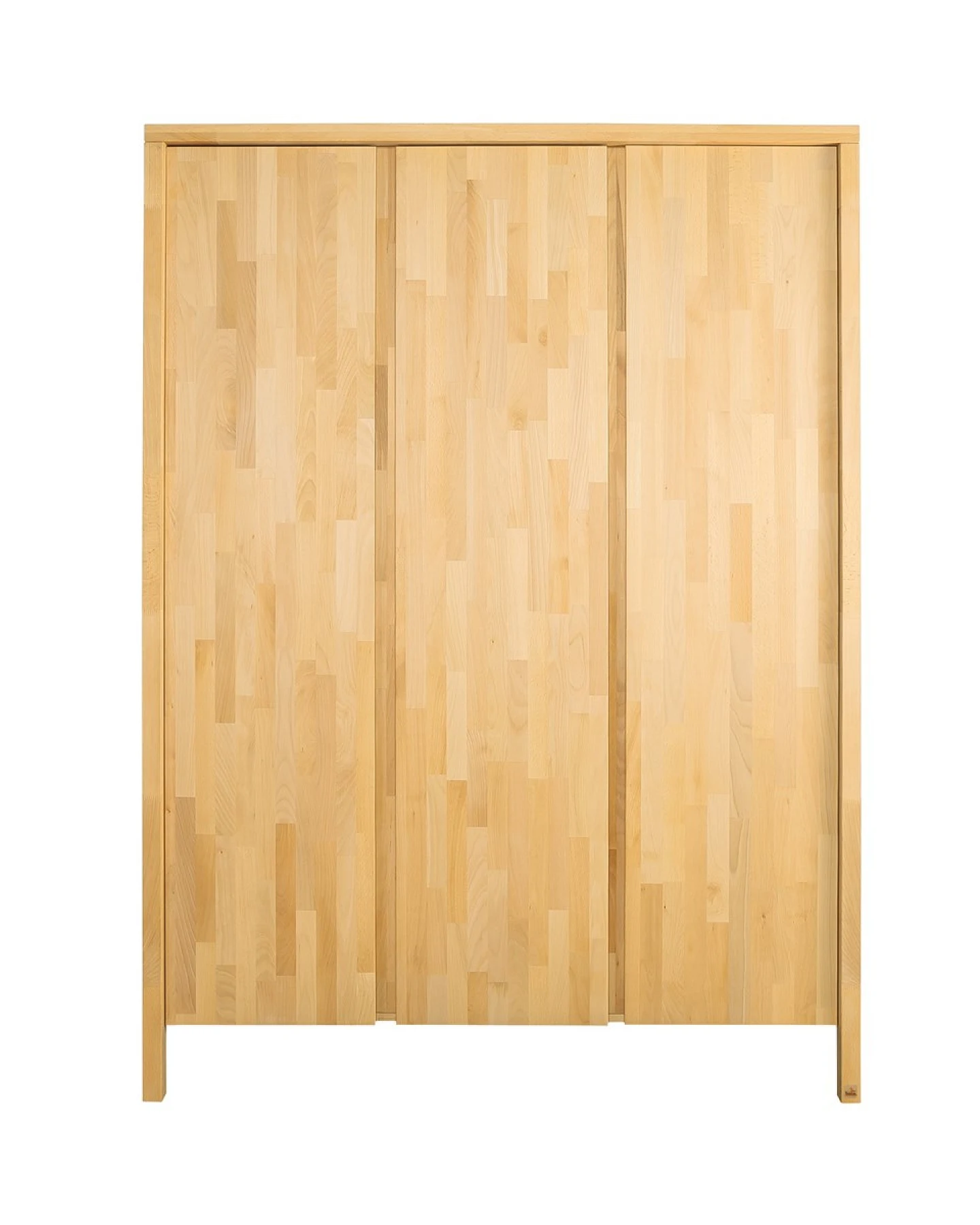 Pinolino Kleiderschrank "Enno" groß, Buche massiv, bio geölt B 140 cm, T 52 cm, H 194 cm – Ansicht 2