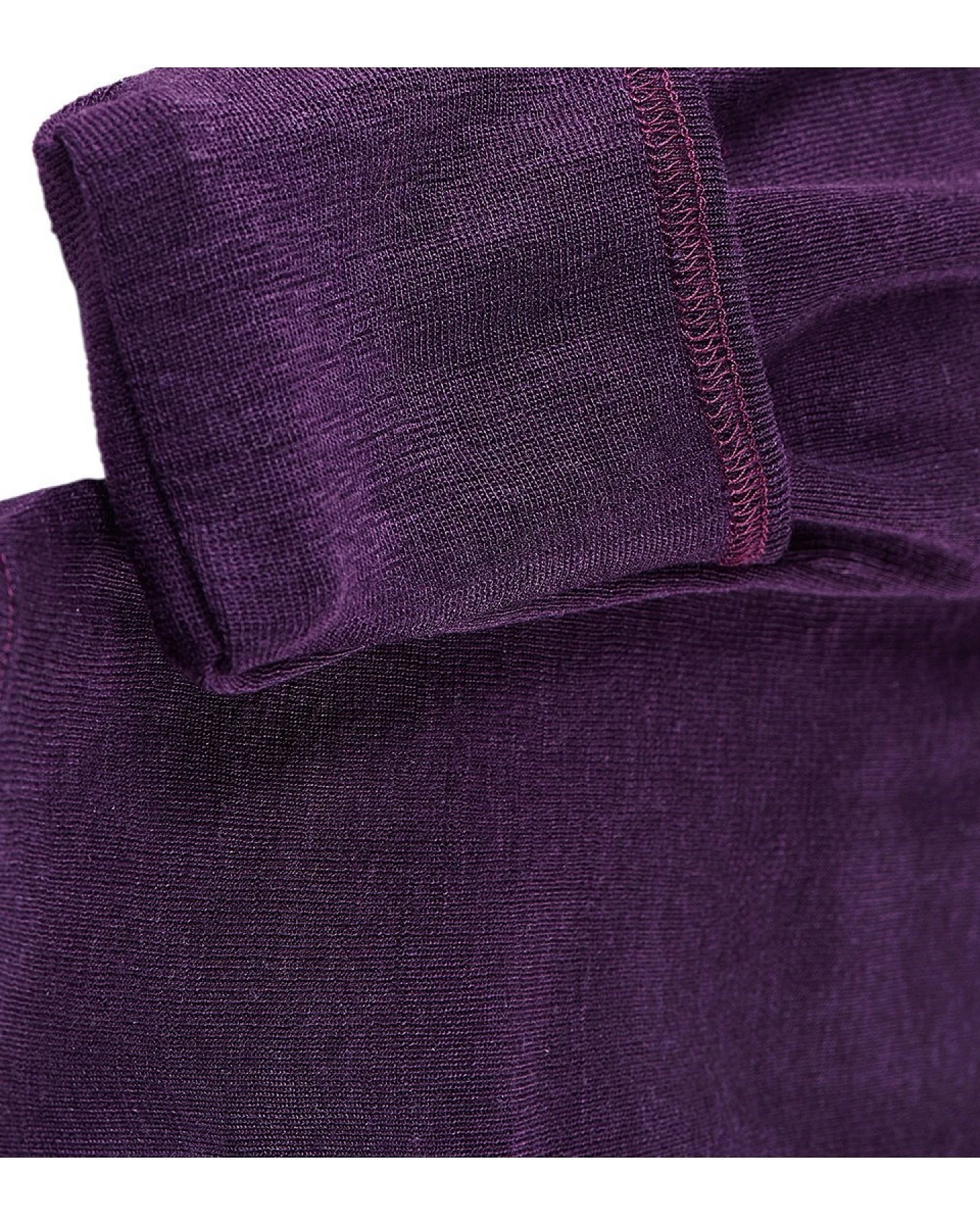 Cosilana Baby Hose mit Kratzschutz Wolle Seide lila Gr.50/56 – Ansicht 2