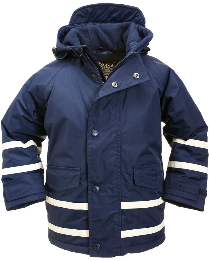 BMS Kinder Winterjacke atmungsaktiv und wasserdicht SoftLan marine Gr.86
