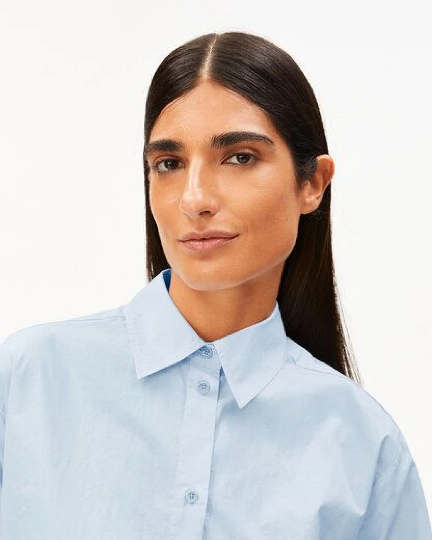 ARMEDANGELS MAALGAA Damen Bluse aus Bio-Baumwolle – Ansicht 3