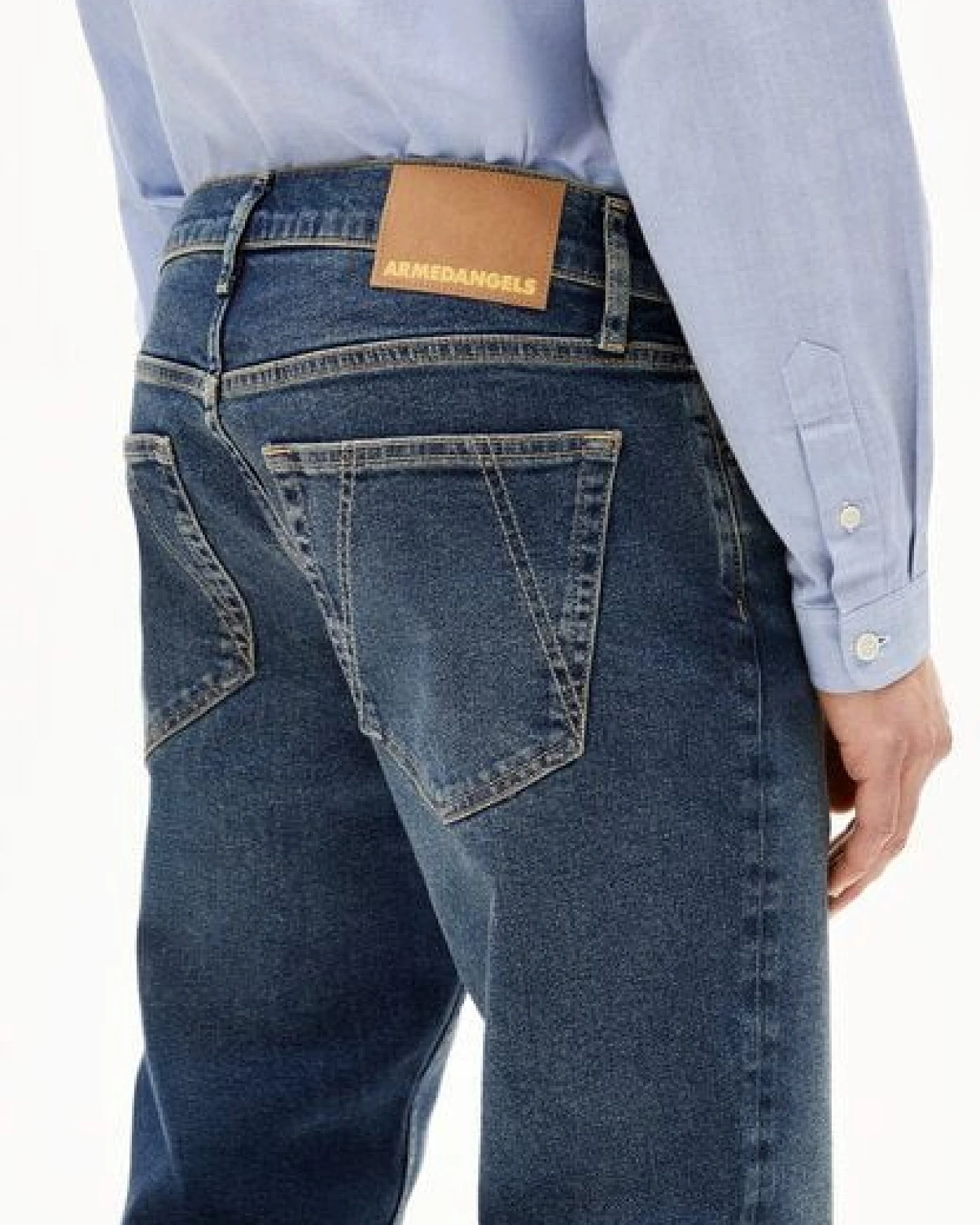 ARMEDANGELS IAAN Herren Slim Jeans recycelter Baumwoll Mix Comfort Stretch – Ansicht 3