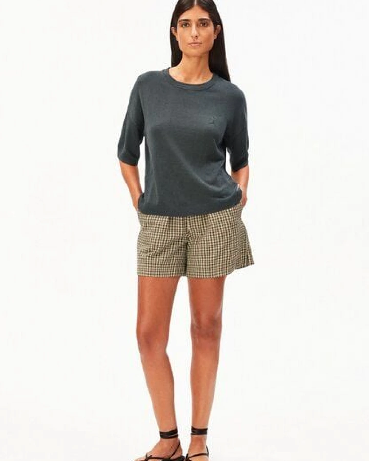 ARMEDANGELS LINO BLEND Damen Strickshirt aus Leinen-Mix – Ansicht 4