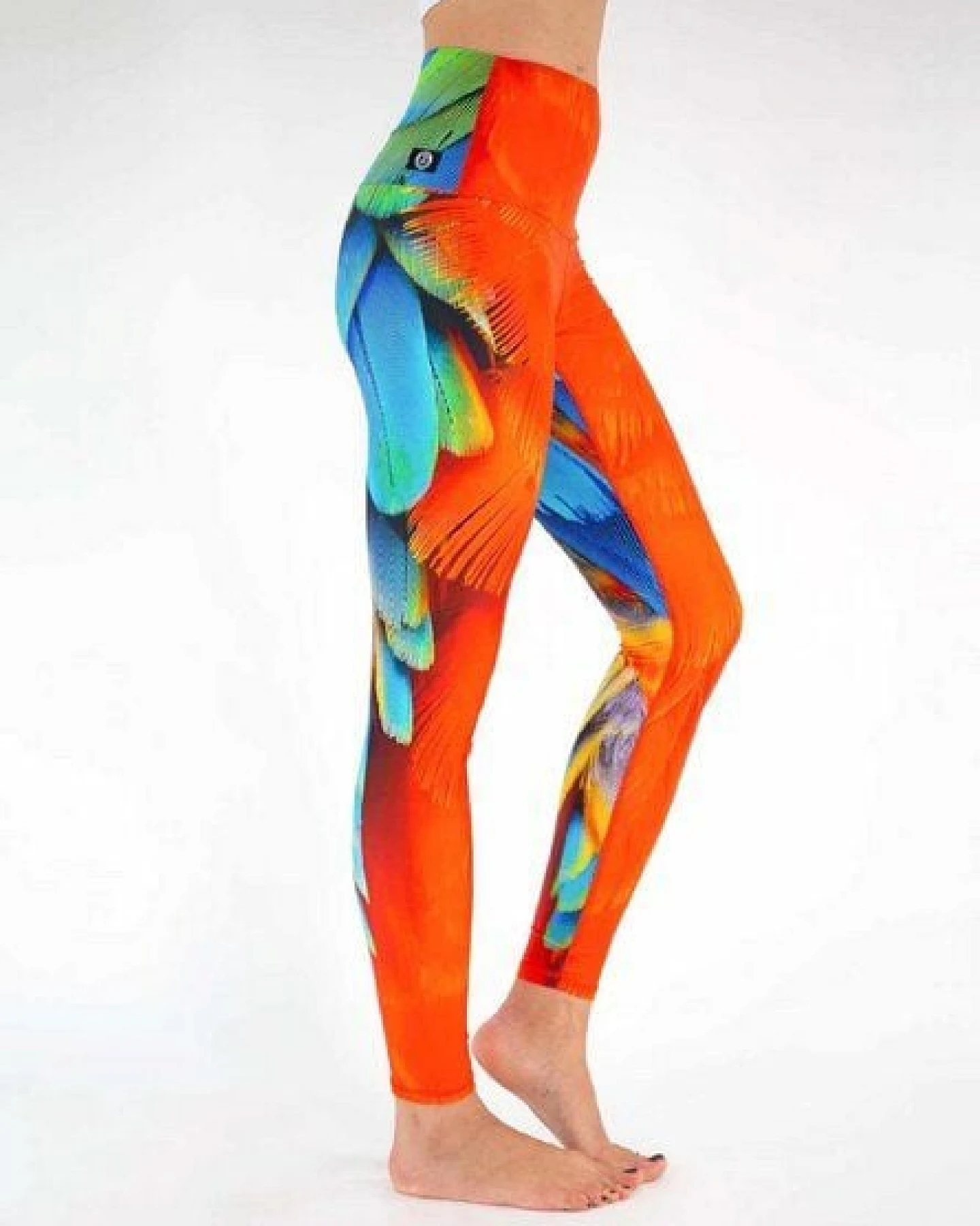 Arctic Flamingo Yoga-Leggings PAPAGEI – Ansicht 2