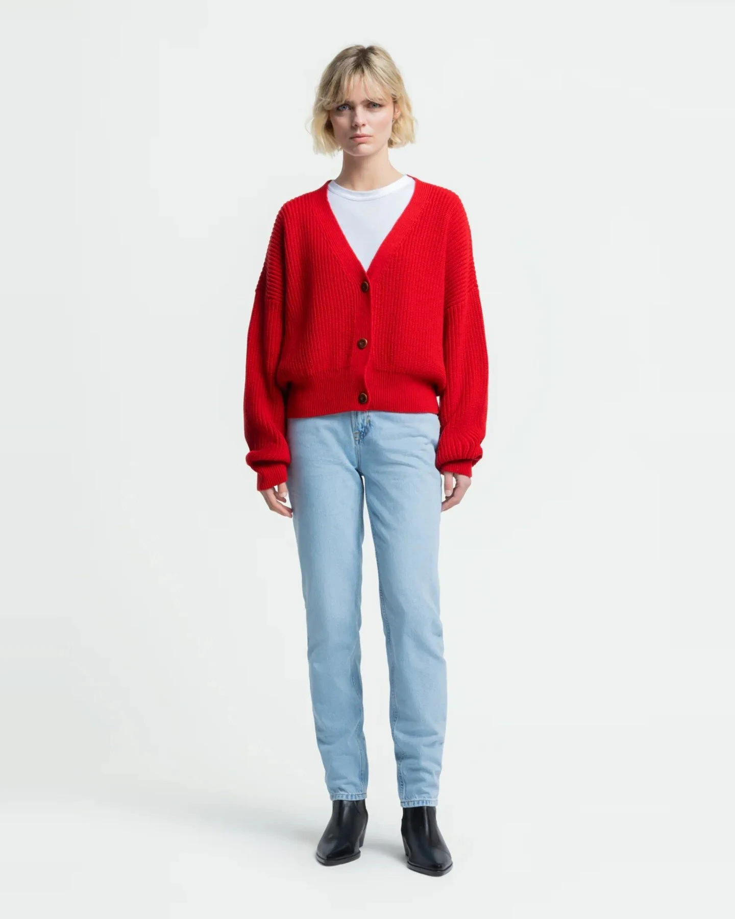 Jeans Caroline Cropped Blue Reef Super Light Used – Ansicht 4