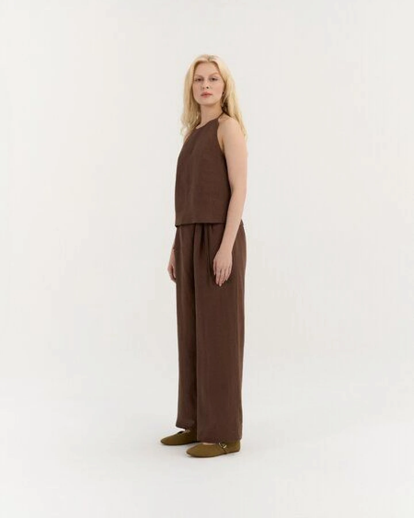 AmourLinen Neckholder-Top aus Leinen CAMILA – Ansicht 3