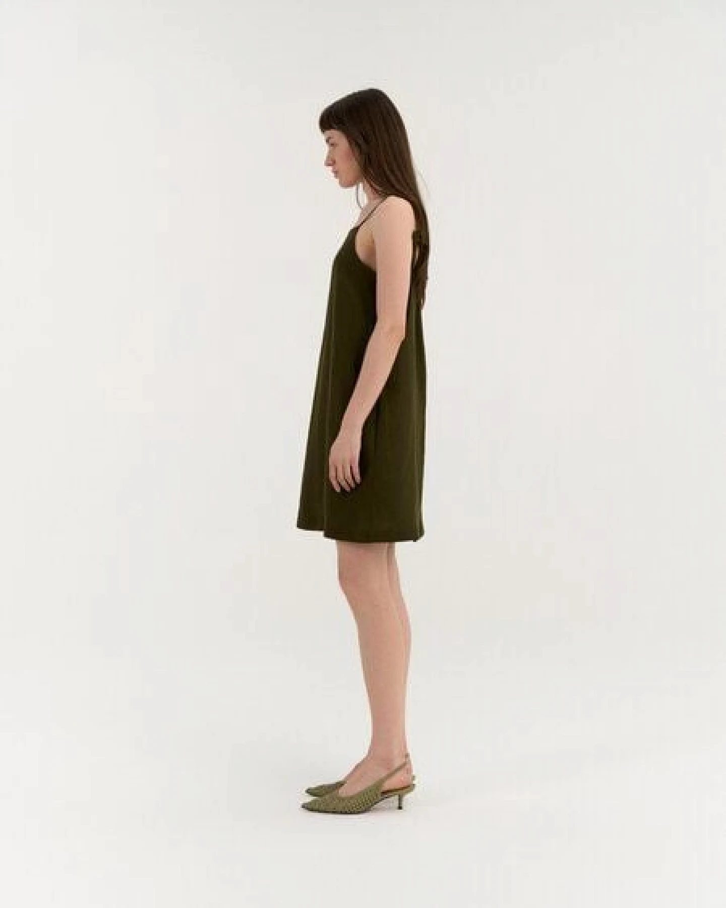 AmourLinen Leinenkleid mit Bindebändern NOLA – Ansicht 4