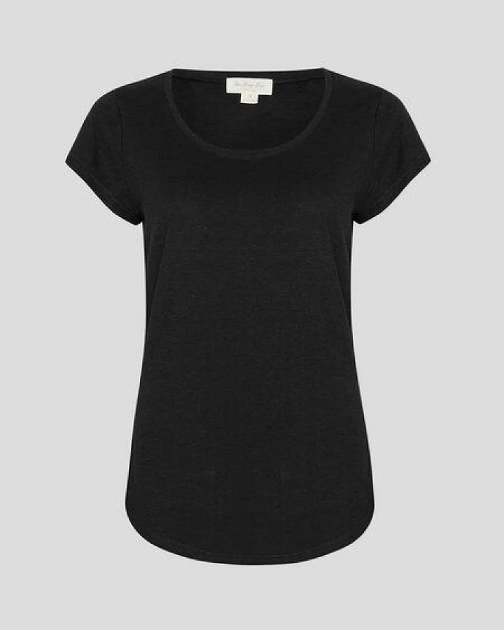 The Hemp Line Kurzarm-Shirt aus Hanf und Bio-Baumwolle (22116)