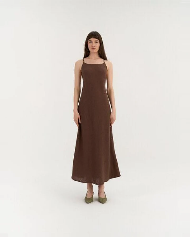 AmourLinen Slipdress aus Leinen VILA