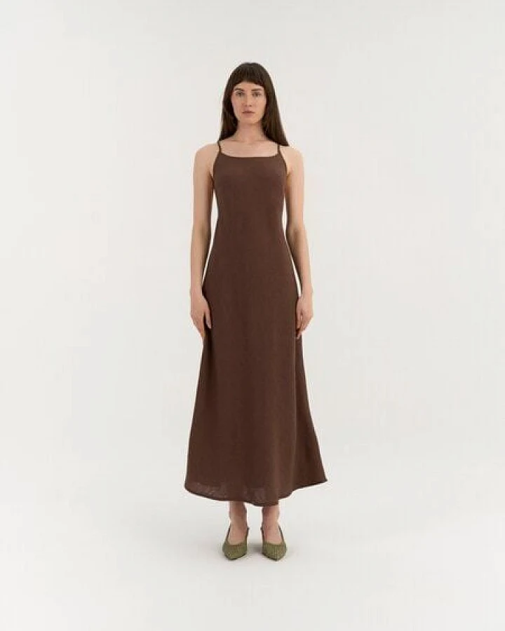 AmourLinen Slipdress aus Leinen VILA
